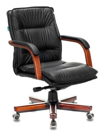 Кресло T-9927WALNUT LOW BL