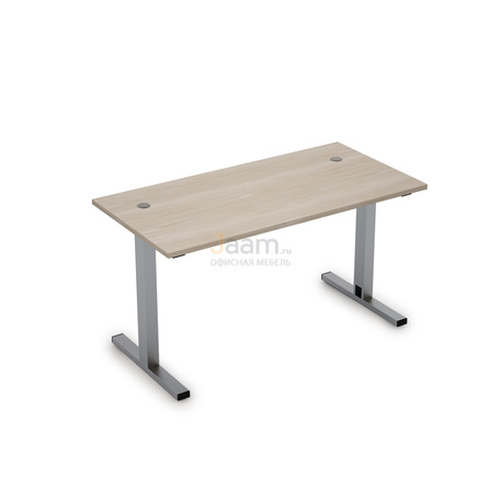 Мебель для персонала Стол рабочий прямолинейный с кабель-каналом (T-образная опора) 2МТК.067